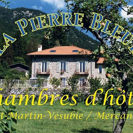La Pierre Bleue / Chambres D'Hotes Saint-Martin-Vesubie Bagian luar foto