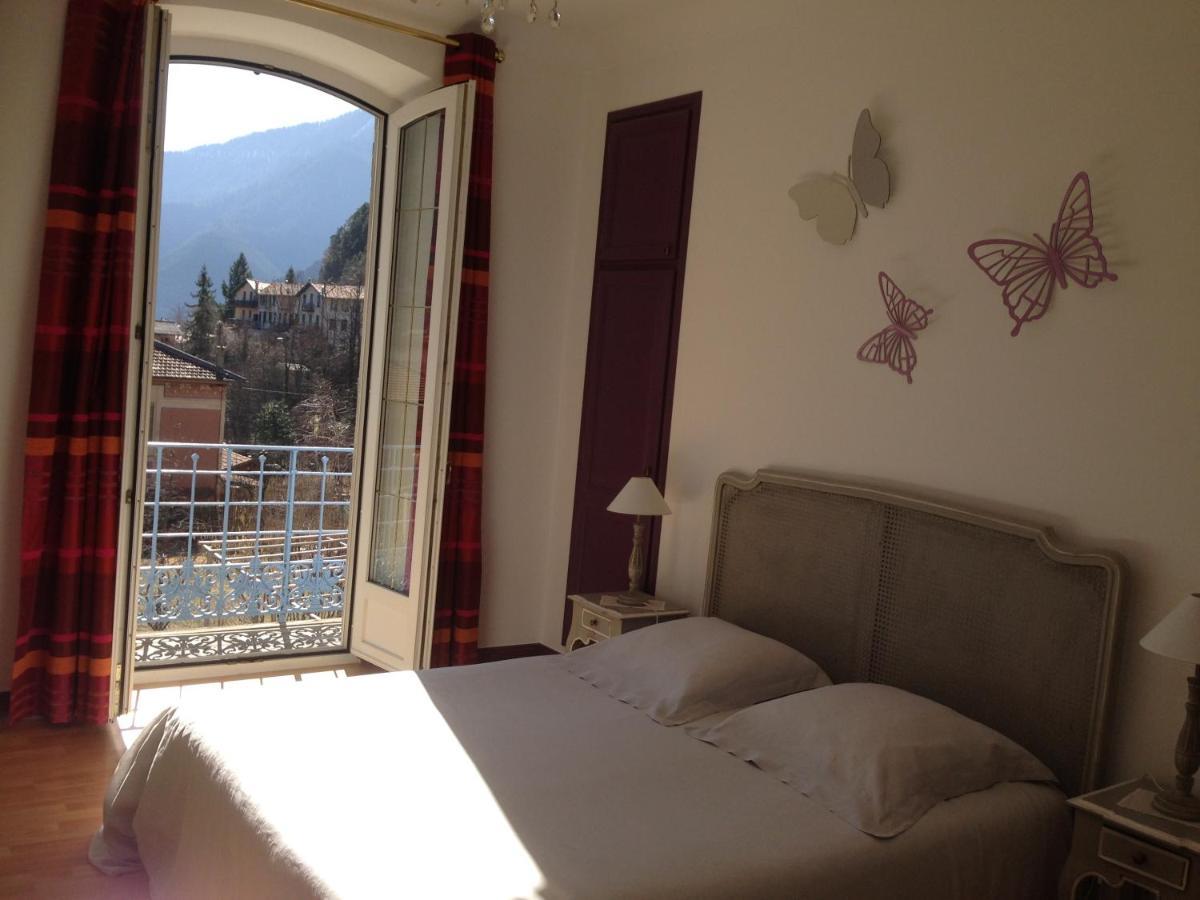 La Pierre Bleue / Chambres D'Hotes Saint-Martin-Vesubie Bagian luar foto